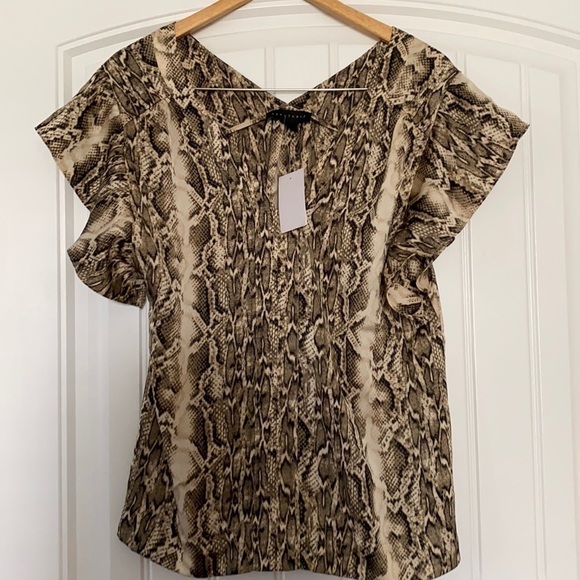 NWT Anthropology Sanctuary top blouse Size Medium - Picture 1 of 5